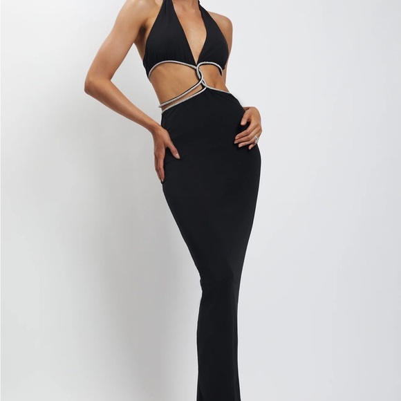 Meshski Nicha Diamond Cut Out Dress - Picture 2 of 6